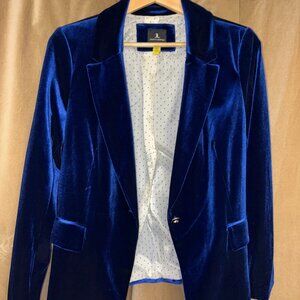 Blue Velvet Blazer